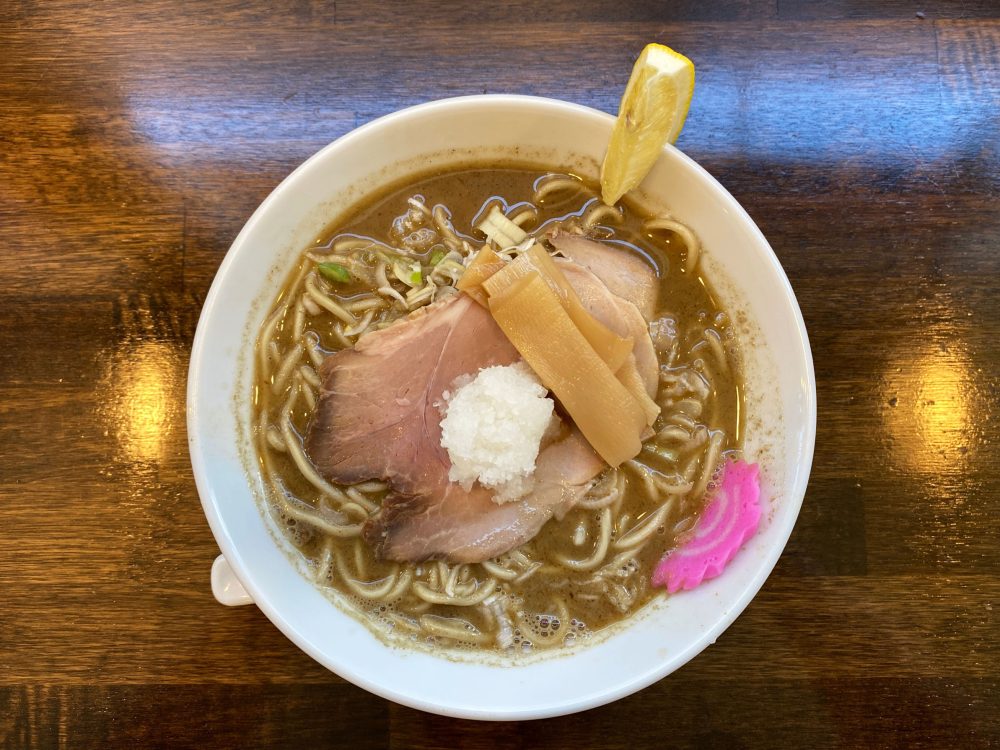 No 33 弘前市 秋刀魚煮干しそば 高倉の 秋刀魚煮干し蕎麦 つがぐるめ