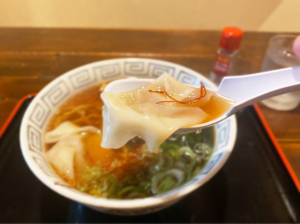 メバル煮凝りワンタンラーメン