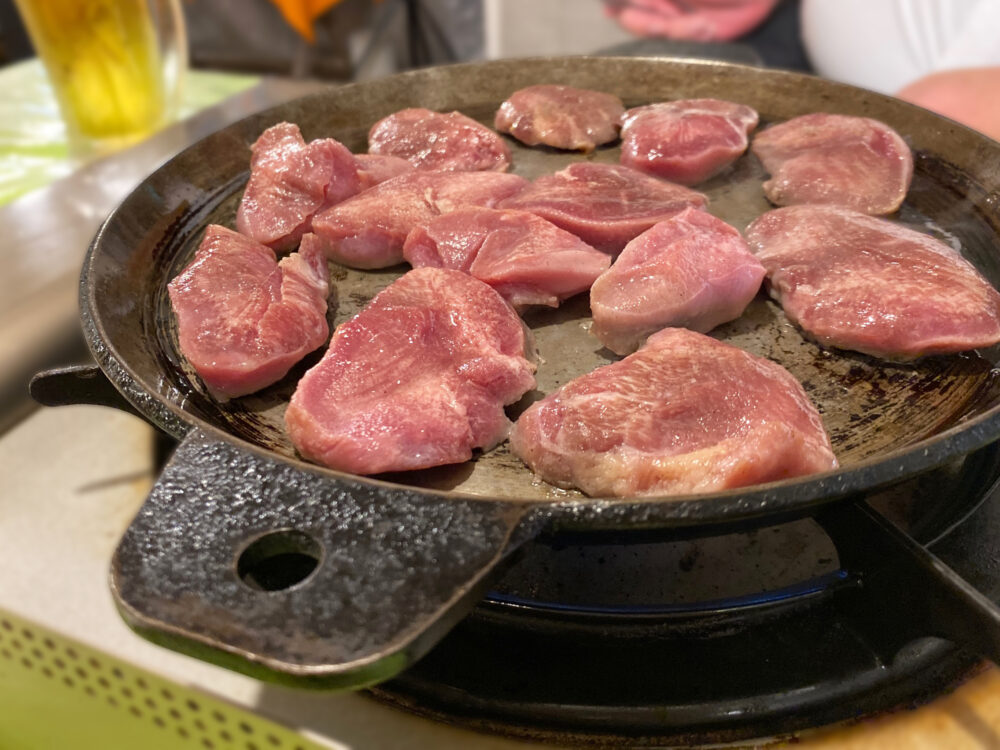 金龍食堂のブタたん焼き