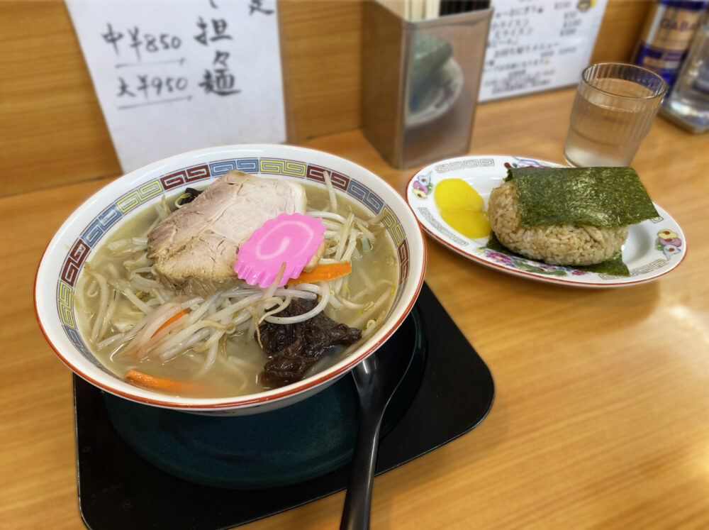 たんめん（塩野菜ラーメン）