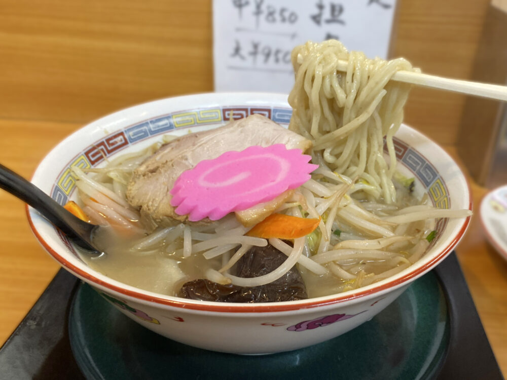 たんめん（塩野菜ラーメン）