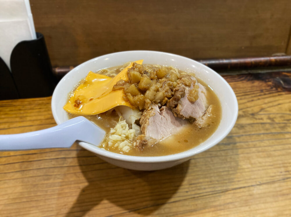 ラーメン豚2枚