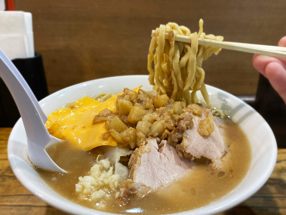 ラーメン豚2枚