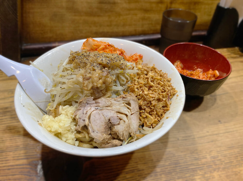 ラーメン豚1枚(汁なし)