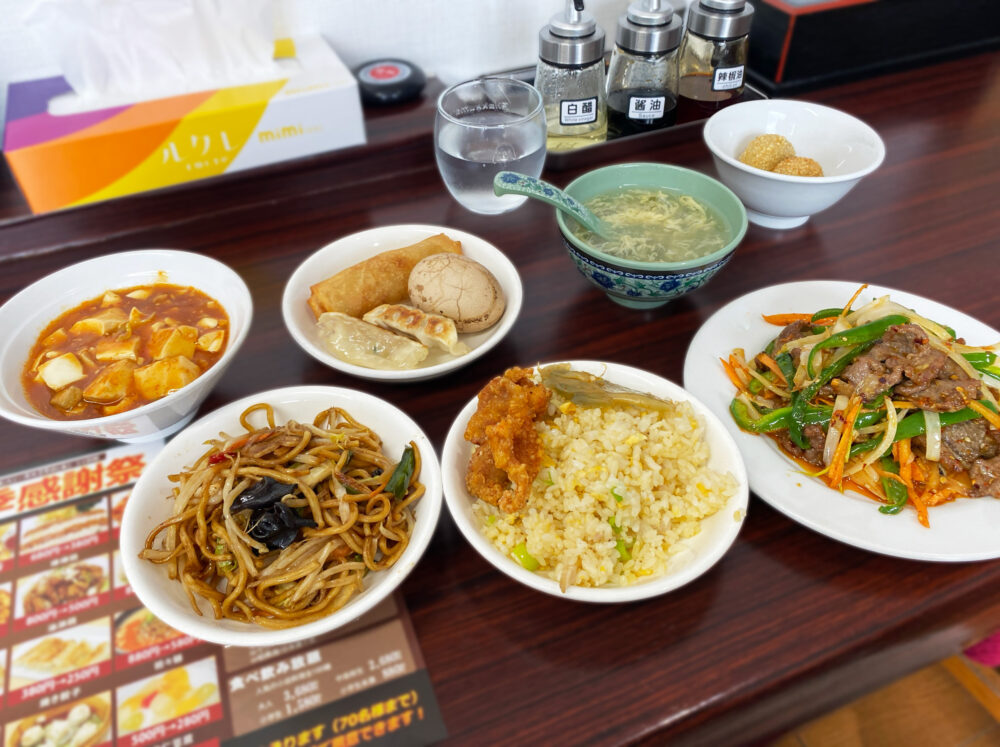 セルフサービス付き「ランチメニュー」